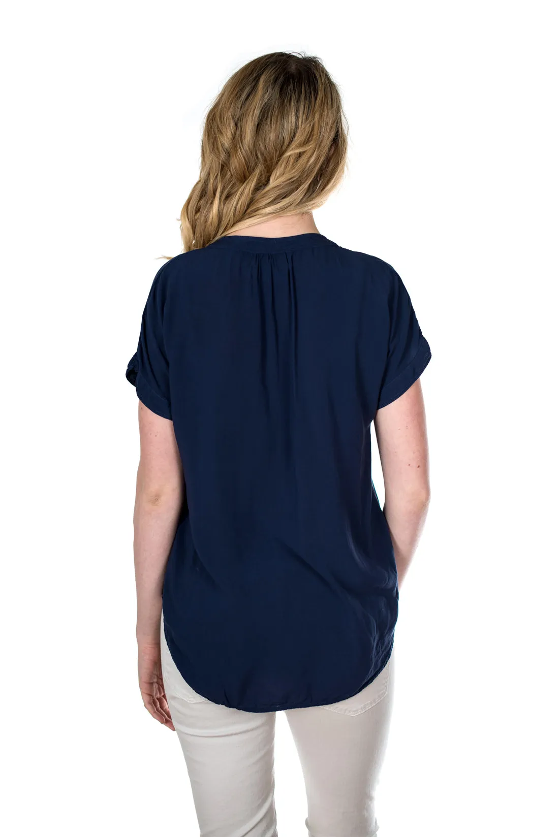 Velvet  by Graham & Spencer Chazmin Rayon Challis Blouse