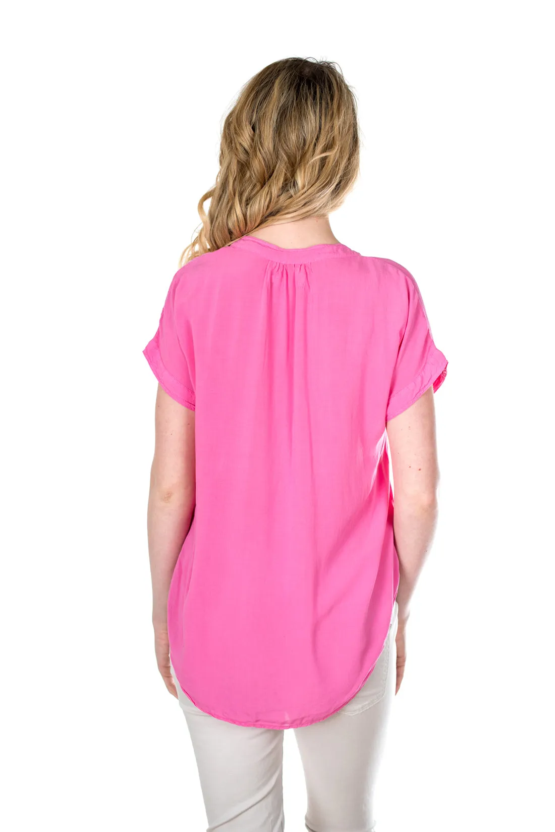 Velvet  by Graham & Spencer Chazmin Rayon Challis Blouse