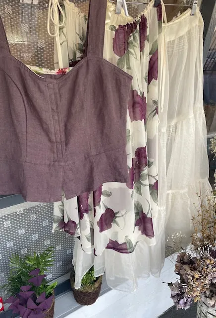 Vintage Rose Outfit  - 3 ITEMS