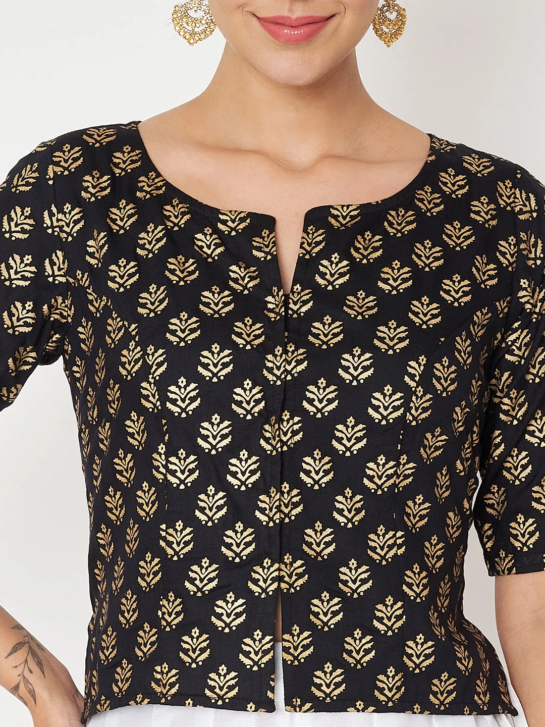 Viscose Block Printed Top