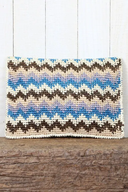 Zig Zag Clutch Bag